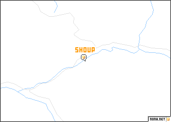 map of Shoup