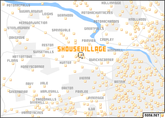 map of Shouse Village