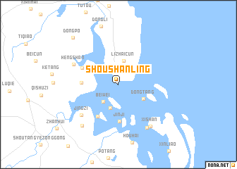 map of Shoushanling