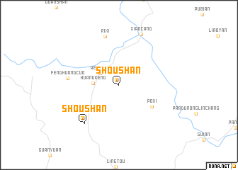 map of Shoushan