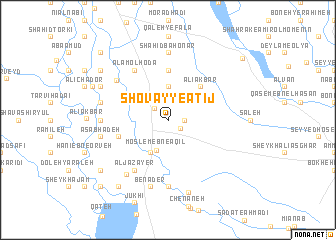 map of Shovayye‘ ‘Atīj