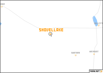 map of Shovel Lake