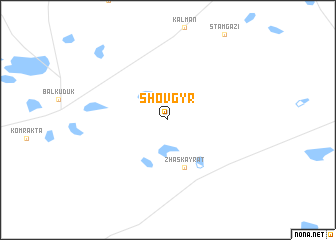 map of Shovgyr