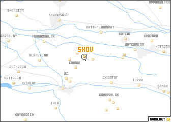 map of Shov