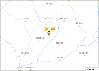 map of Showa