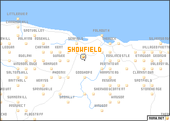 map of Showfield