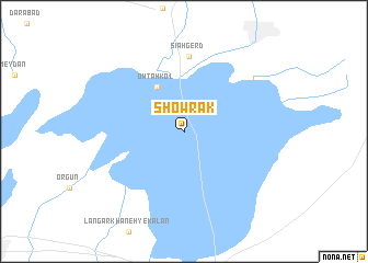 map of Showrak