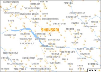 map of Showsanī