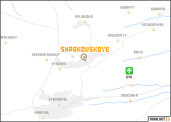 map of Shpakovskoye