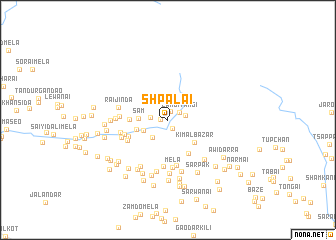 map of Shpalai