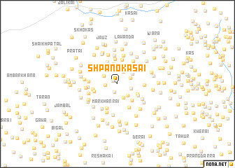 map of Shpāno Kasai