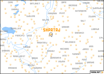 map of Shpataj