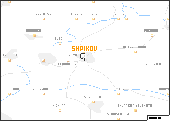 map of Shpikov