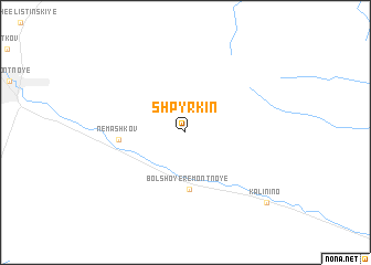 map of Shpyrkin