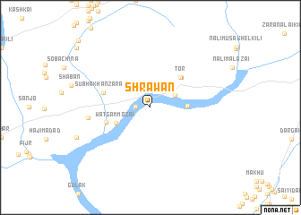 map of Shrawān