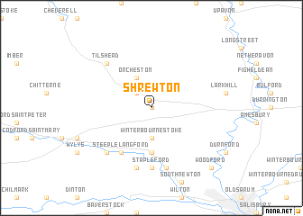 Shrewton (United Kingdom) map - nona.net