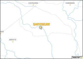 map of Shrīnagar