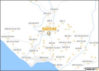 map of Shroma