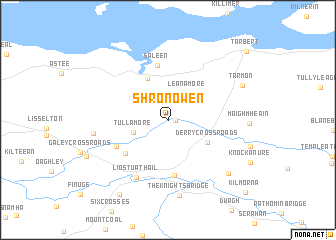 map of Shronowen