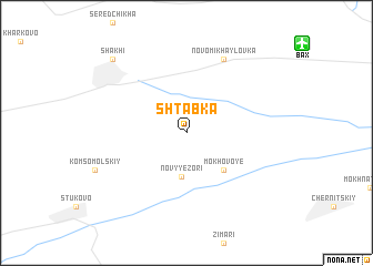 map of Shtabka