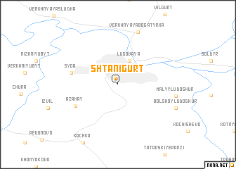 map of Shtanigurt