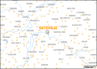 map of Shtëpajë