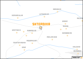 map of Shtepovka