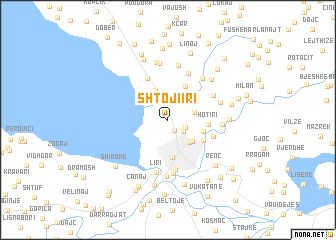 map of Shtoji i Ri