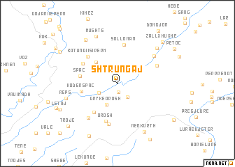 map of Shtrungaj