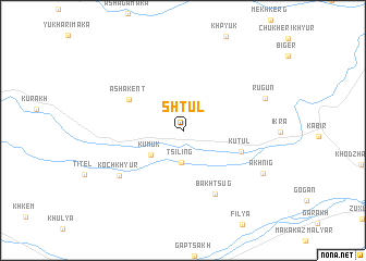 map of Shtul