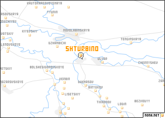 map of Shturbino