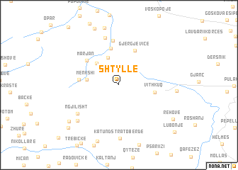 map of Shtyllë