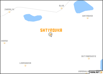 map of Shtyrovka