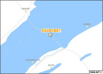 map of Shuakbay