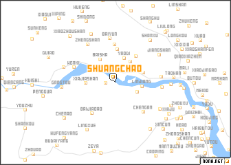 map of Shuangchao