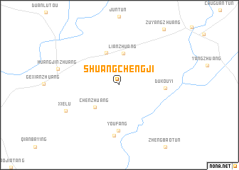 map of Shuangchengji