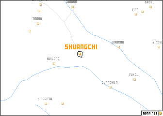 map of Shuangchi