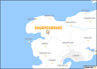 map of Shuangdaowan