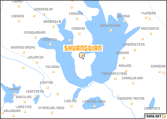 map of Shuangdian