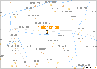 map of Shuangdian