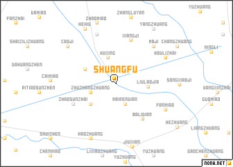 map of Shuangfu