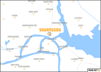 map of Shuanggou