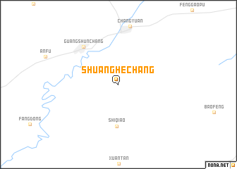 map of Shuanghechang