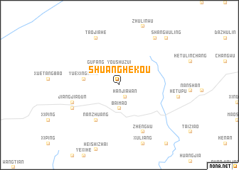 map of Shuanghekou