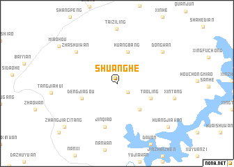 map of Shuanghe