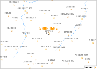 map of Shuanghe