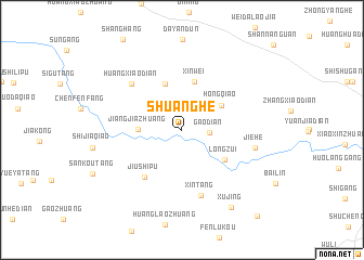 map of Shuanghe