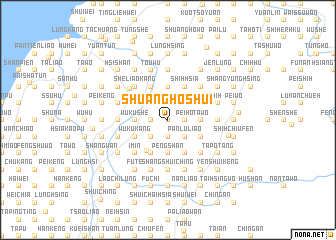 map of Shuang-ho-shui