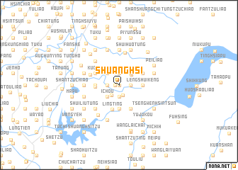 map of Shuang-hsi