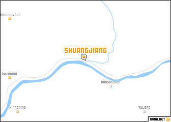 map of Shuangjiang